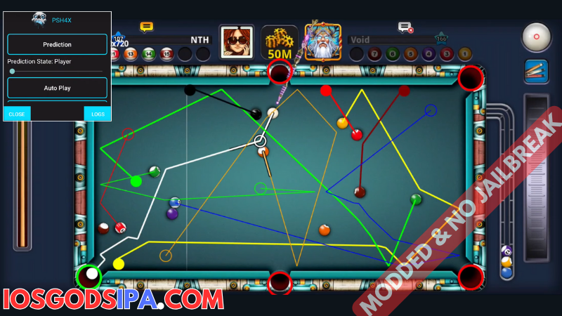 Psh4x 8 Ball Pool iOS (latest 2024 version)