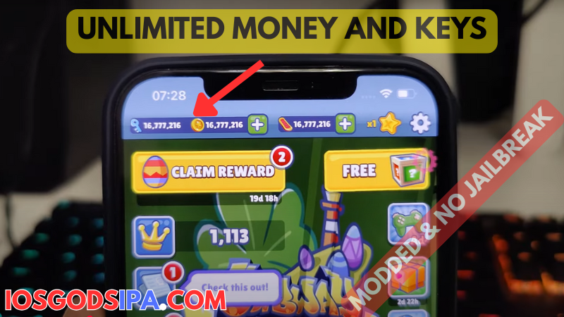 Get unlimited money/coin and keys in Subway Surfers for iOS