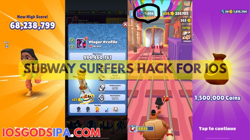 Subway Surfers Hack for iOS with latest 2025 version