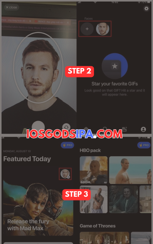 How to faceswap with Reface app on iPhone