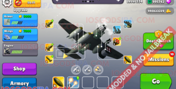 Bomber Ace MOD IPA 1.3.93 (Unlimited Money/Ammo, No Ads) for iOS