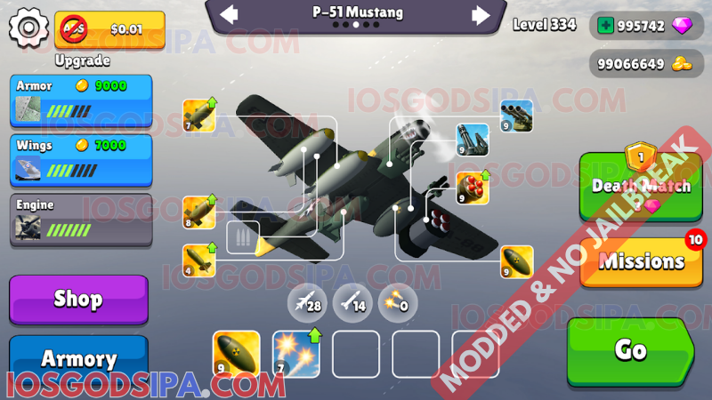 Download Bomber ace MOD IOS